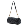 Saint Laurent Small Quilted Lambskin Sade Tube Bag Secondhand