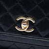 Chanel Jumbo Quilted Lambskin 3 Compartment Flap Secondhand