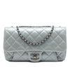 Chanel Medium Quilted Calfskin Coco Pleats Chain Flap Secondhand