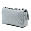 Chanel Medium Quilted Calfskin Coco Pleats Chain Flap Secondhand