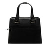 Saint Laurent Leather and Tribute Suede Top Handle Bag Secondhand