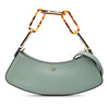 Fendi Leather O Lock Swing Satchel Secondhand