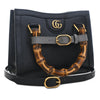 Gucci Small Calfskin Bamboo Diana Satchel Secondhand