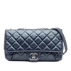 Chanel Quilted Glazed Calfskin Coco Pleats Flap Secondhand