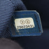 Chanel CC Quilted Denim Trip Vanity Case with Chain Secondhand