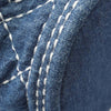 Chanel CC Quilted Denim Trip Vanity Case with Chain Secondhand