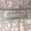 Dior Oblique Embroidered Canvas Saddle Bag Secondhand