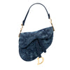 Dior Denim Tie Dye Saddle Bag Secondhand
