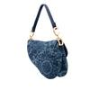 Dior Denim Tie Dye Saddle Bag Secondhand