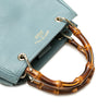 Gucci Small Calfskin Bamboo Shopper Satchel Secondhand
