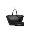Celine Small Grained Calfskin Folded Cabas Tote Secondhand