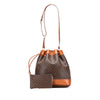 Secondhand Celine Macadam Coated Canvas Drawstring Bucket Bag