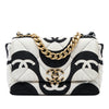 Chanel Medium Printed Silk 19 Flap Secondhand