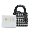 Dior Micro Calfskin Houndstooth Embossed Macro Lady Dior Secondhand