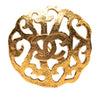 Chanel CC Gold Plated Brooch Secondhand
