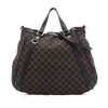 Gucci GG Canvas Abbey D Ring Convertible Satchel Secondhand