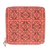 LOEWE Leather Anagram Square Zip Wallet Secondhand