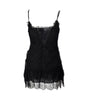 Secondhand Blumarine Lace Mini Dress with Short Vest - '00s