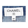 Secondhand Chanel High-waisted Denim Pants - '10s