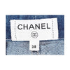 Secondhand Chanel High-waisted Denim Pants - '10s