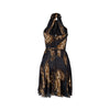 Secondhand Blumarine Leopard Print Dress - '10s