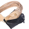Secondhand Collection Privée Vintage Beige Genuine Leather Multi-Strap Belt - '90s