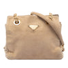 Prada Suede Chain Shoulder Bag Secondhand