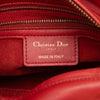 Dior Medium Lambskin Cannage Studded Supple Lady Dior Secondhand