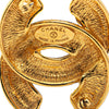 Secondhand Chanel CC Gold Plated Brooch