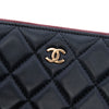 Chanel Large Quilted Lambskin O Case Clutch Secondhand