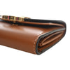 Celine Shiny Calfskin Triomphe Flap Small Wallet Secondhand