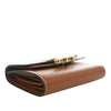 Celine Shiny Calfskin Triomphe Flap Small Wallet Secondhand