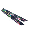 Hermès Space Derby Silk Twilly Scarf Secondhand