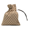 Gucci GG Canvas Drawstring Pouch Secondhand