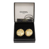 Chanel Gold Plated Mademoiselle Clip On Earrings Secondhand