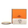 Hermès Extra Narrow Enamel Uni Bangle 62 Secondhand
