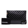 Secondhand Chanel Large Aged Calfskin Gabrielle O Case Clutch