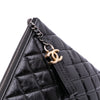 Secondhand Chanel Large Aged Calfskin Gabrielle O Case Clutch