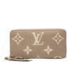 Louis Vuitton Bicolor Monogram Empreinte Giant Zippy Wallet Secondhand