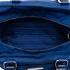 Prada Vitello Trimmed Tessuto Satchel Secondhand