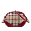 Burberry Mini Haymarket Check Coated Canvas Orchard Crossbody Secondhand