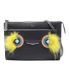 Fendi Leather Monster Shoulder Bag Secondhand