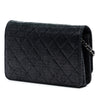 Chanel CC Quilted Crinkled Patent Wallet On Chain Secondhand