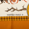 Hermès L Hiver En Poste Silk Scarf 90 Secondhand
