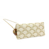 Celine Triomphe Coated Canvas Clutch On Chain Secondhand