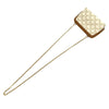 Secondhand Celine Triomphe Coated Canvas Clutch On Chain