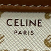 Secondhand Celine Triomphe Coated Canvas Clutch On Chain