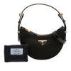 Prada Small Re Nylon and Leather Arque Satchel Secondhand