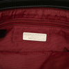 Burberry Exploded Check Wool Fringe Shoulder Bag Secondhand