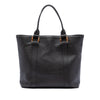 Gucci Grained Calfskin Bamboo Shopper Tote Secondhand